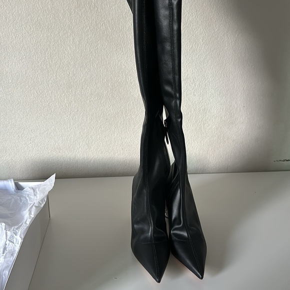 Schutz Cyrus Embellished Heel Over the Knee Boots in size 8 brand NEW - Picture 5 of 5